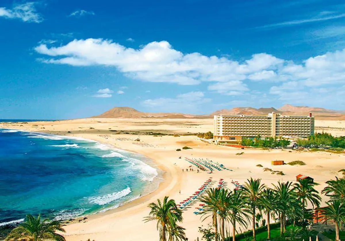 El Hotel Riu Oliva Beach en Fuerteventura, Islas Canarias