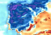 La Aemet avisa de la llegada de frío, lluvia y nieve a España: hasta 10 grados menos en estas zonas