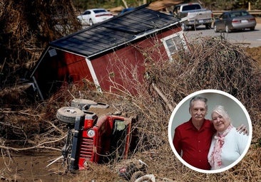 Encuentra los cadáveres abrazados de sus abuelos, víctimas de Helene