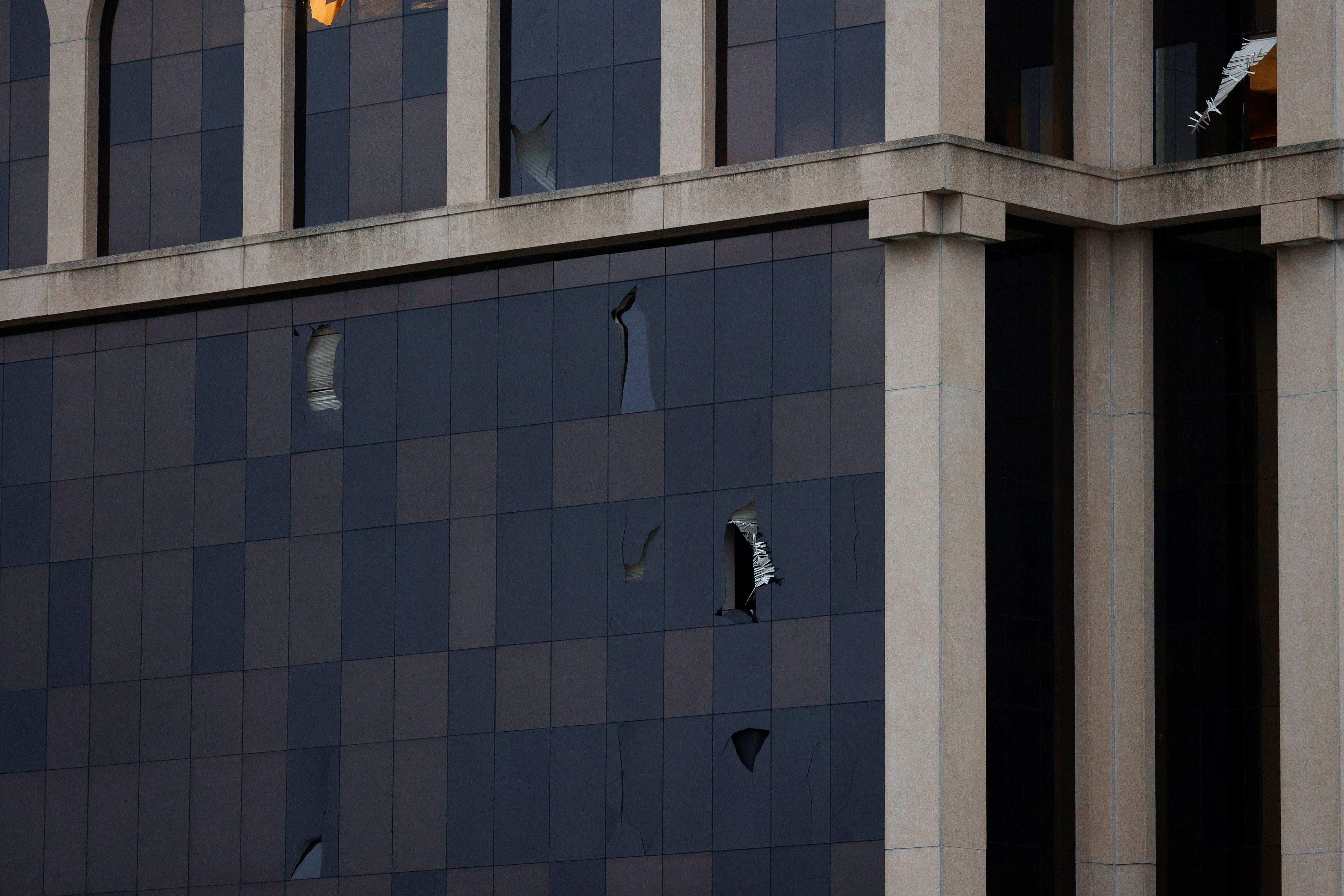 Desperfectos provocadas por la aproximación del fenómeno en Sarasota