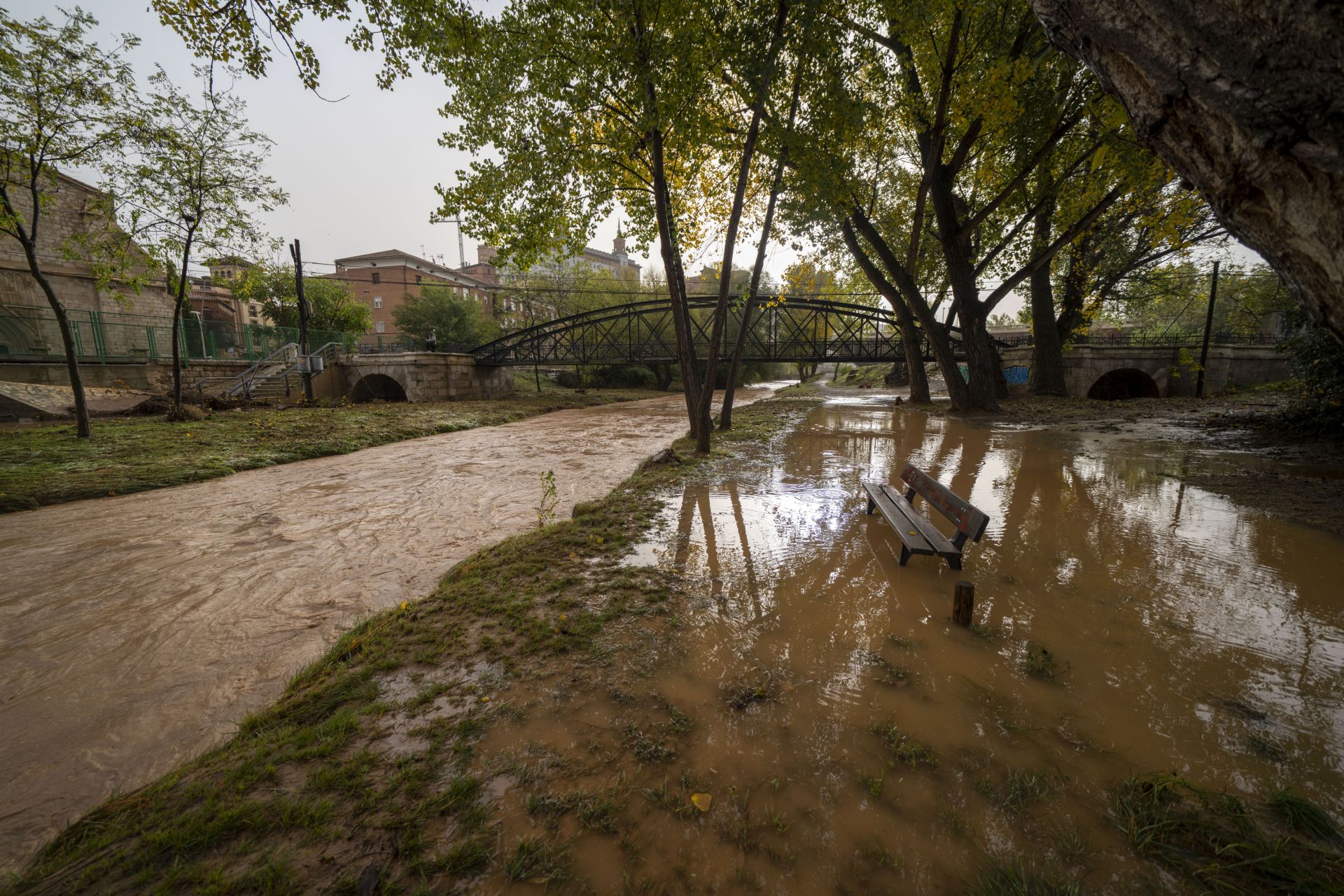 Los restos de las inundaciones de la DANA en Teruel