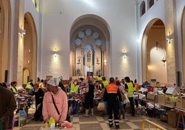 El milagro de la parroquia de La Torre: la coordinada ayuda de voluntarios a miles de afectados