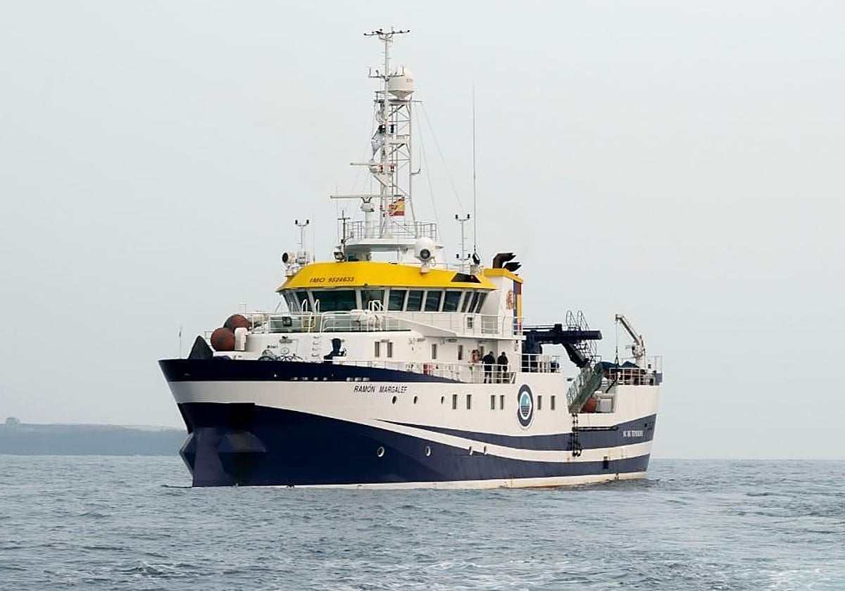 El buque de investigación Ramón Margalef