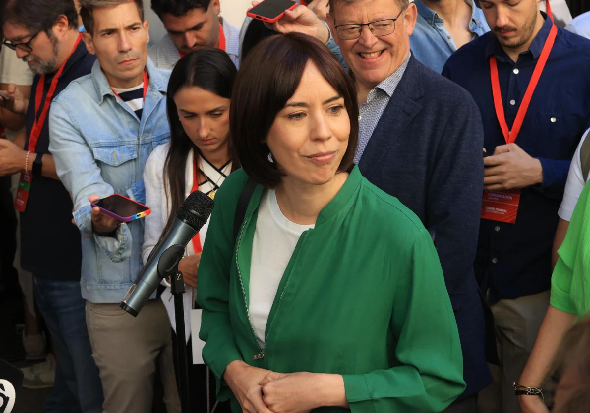 La ministra de Ciencia y secretaria general del PSPV-PSOE, Diana Morant