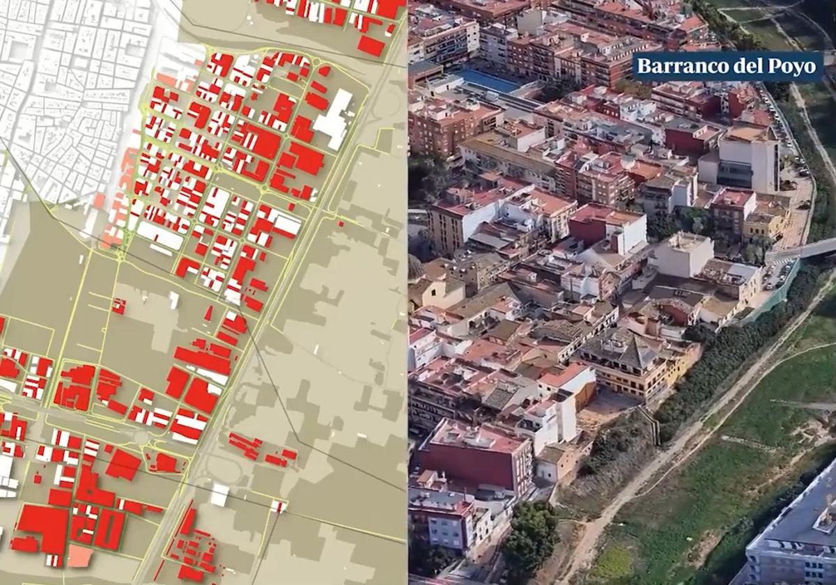 La destrucción de la DANA, edificio a edificio, en la zona cero del barranco del Poyo