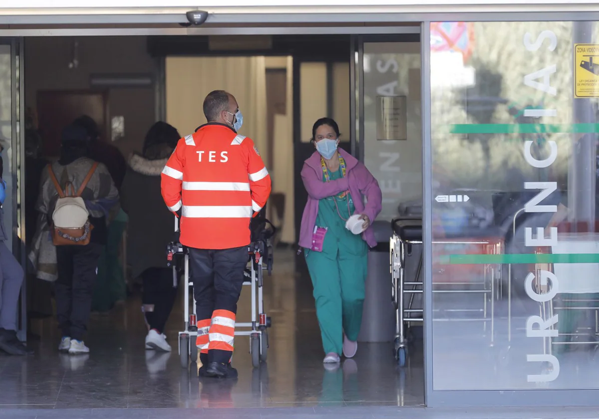 Servicio de urgencias de un hospital