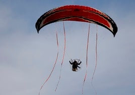 Muere un parapentista tras sufrir una caída en un pueblo de Almería