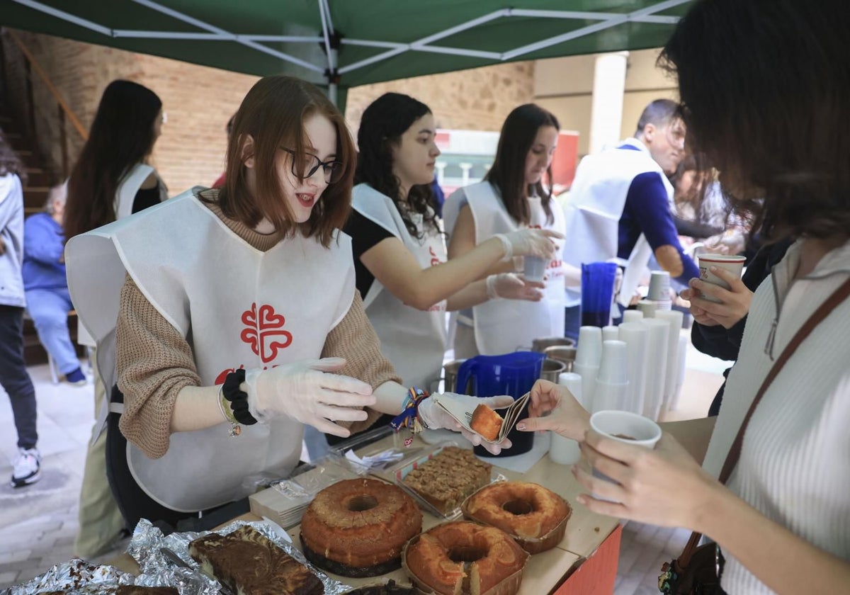 Un grupo de jóvenes de Cáritas organiza en Toledo una actividad en beneficio de los damnificados por la dana en Valencia