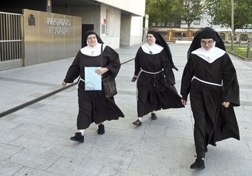 Las exclarisas de Belorado se enfrentan a penas de prisión por cobrar la pensión de una monja fallecida