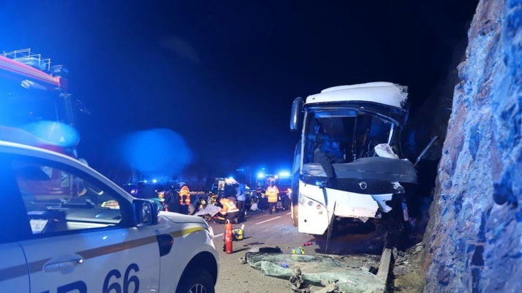 Muere un tercer pasajero del autocar de L'Hospitalet siniestrado en los Pirineos franceses