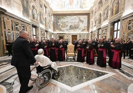 El Papa Francisco a los afectados por la dana: «Han vivido y están viviendo una oscuridad inmensa»