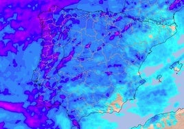 La Aemet avisa de la llegada de un frente de fuertes lluvias a España: estas son las zonas más afectadas