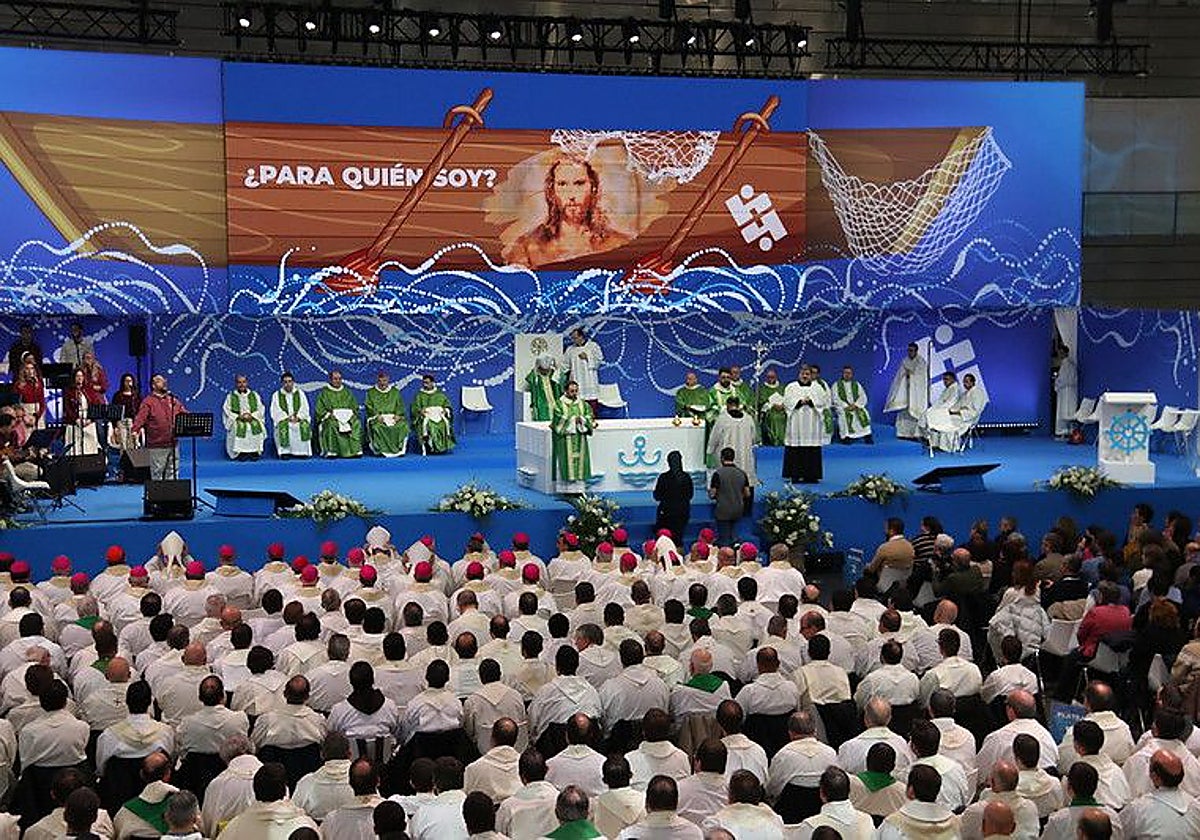 Un momento de la eucaristía que clausuró el congreso