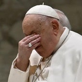 El Papa interrumpe otro discurso por la bronquitis: «Espero conseguirlo la próxima vez»