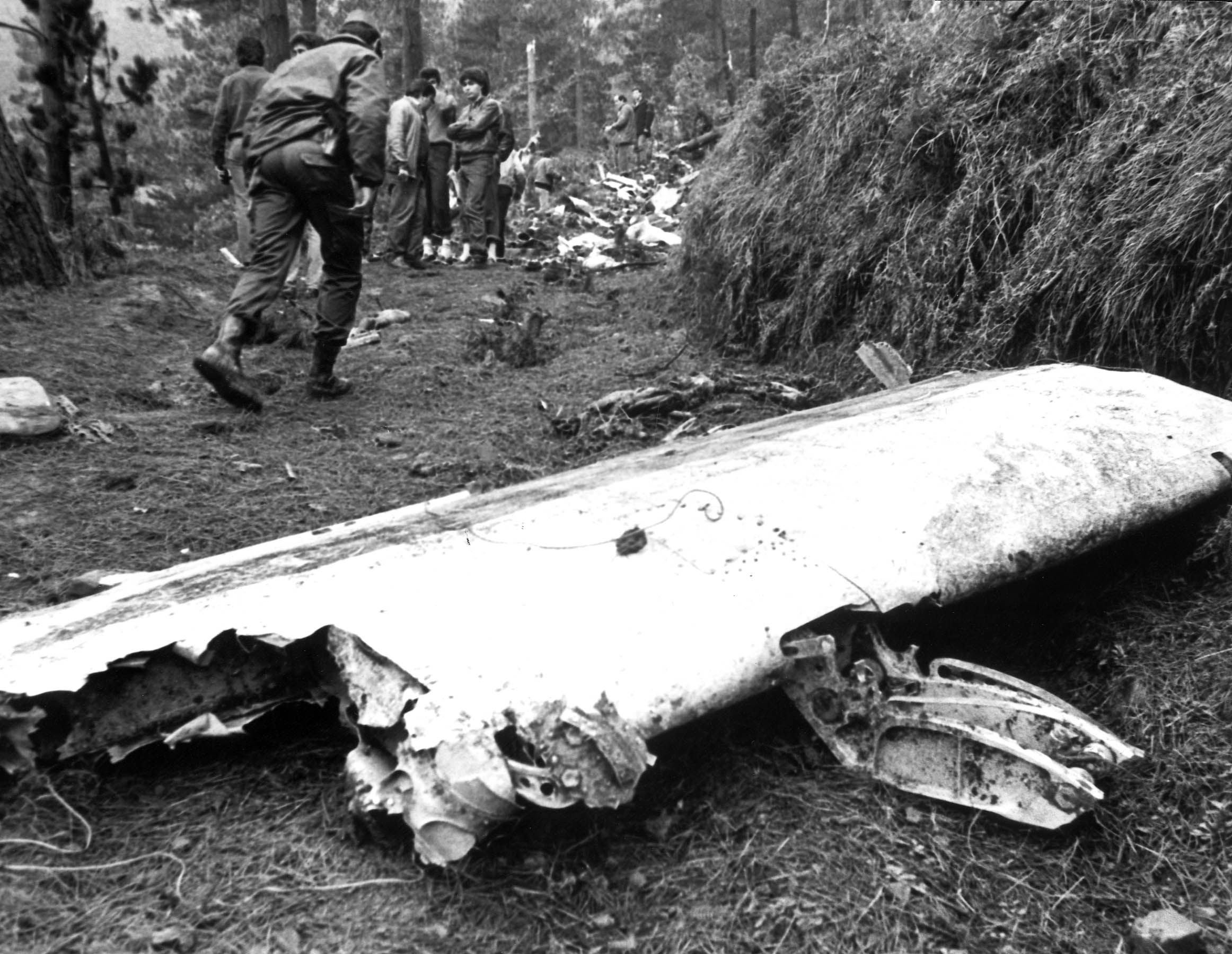 Las pavorosas imágenes que dejó el accidente del monte Oiz