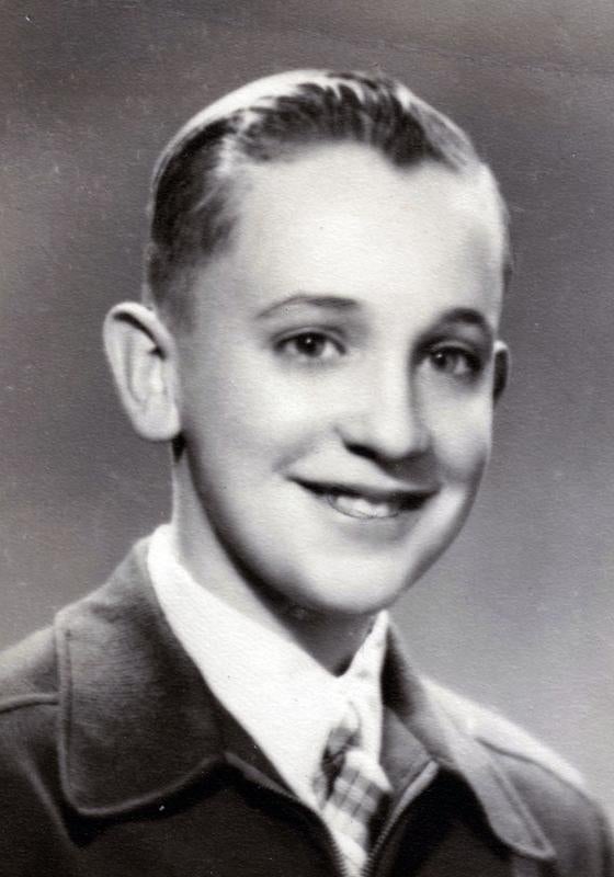 Imagen de Francisco Bergoglio cuando era un niño