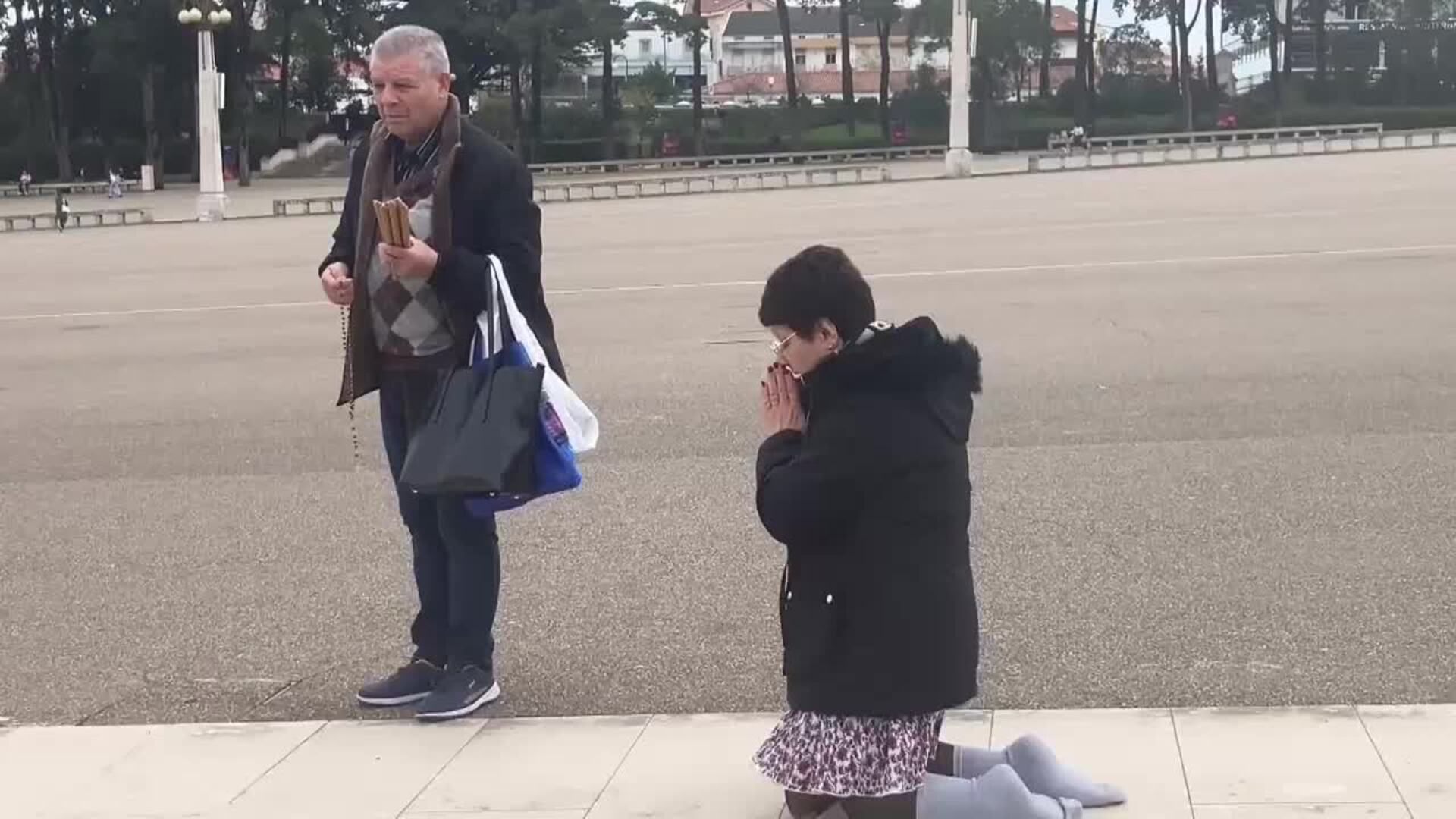 El papa Francisco, en las plegarias de los devotos de Fátima