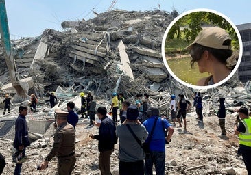 Una turista española en el terremoto que ha derrumbado edificios en Bangkok: «He pasado miedo, nunca había vivido algo así»