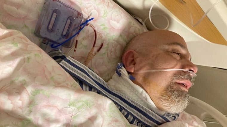 Uno de los pacientes estadounidenses, el primero en acudir a China a operarse