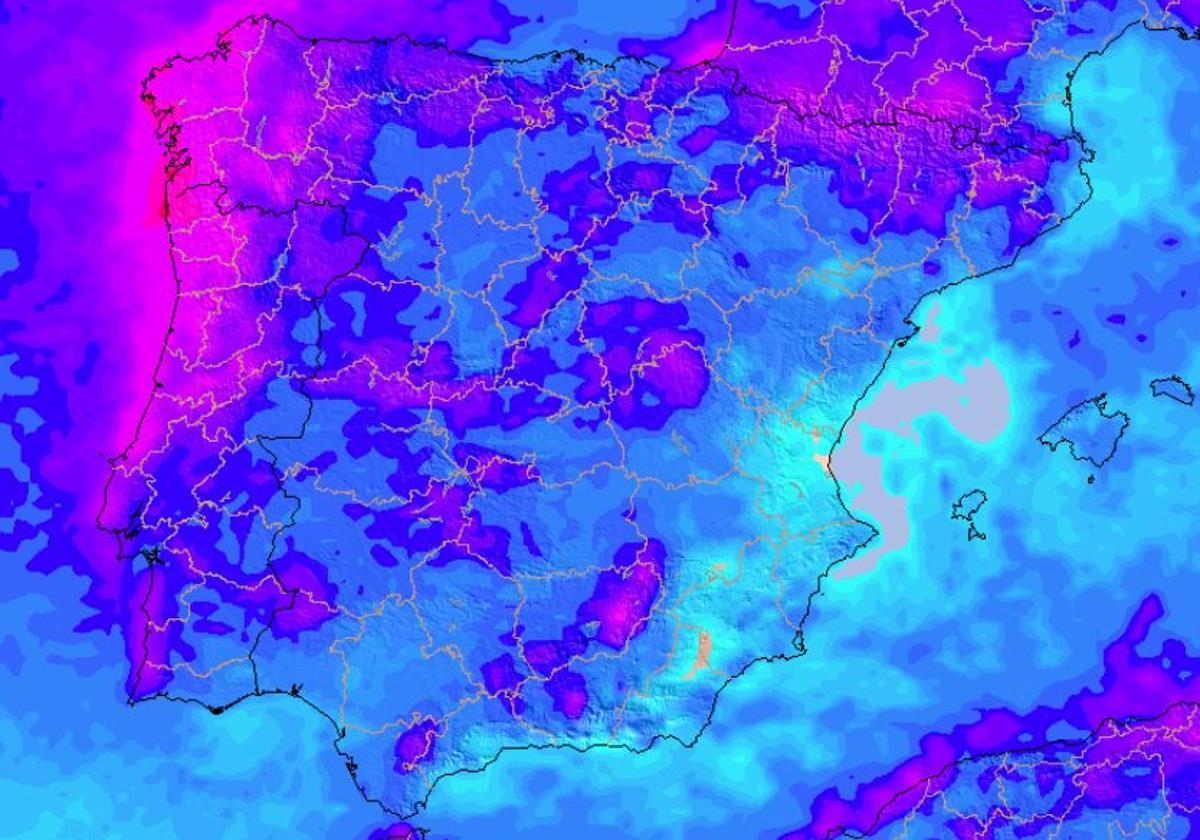 La Aemet lanza su predicción de tiempo para Semana Santa en España: de frío polar y nieve a fuertes lluvias en estas zonas