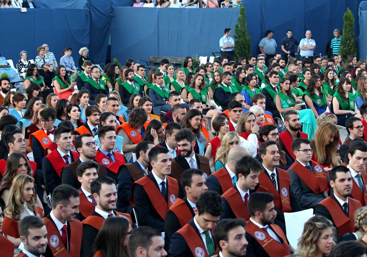 Graduación en la Universidad Alfonso X el Sabio