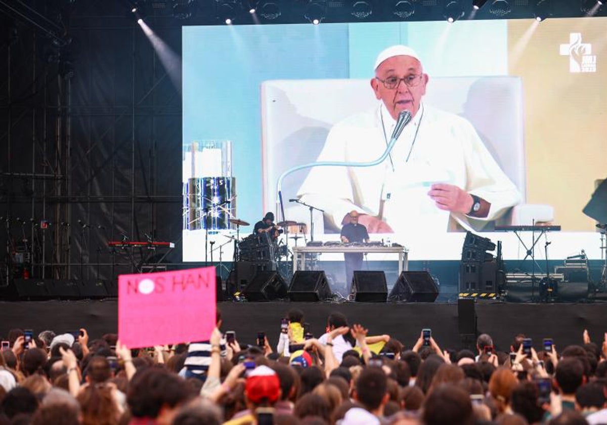 Concierto «Fiesta de la Resurrección» en Cibeles en 2024