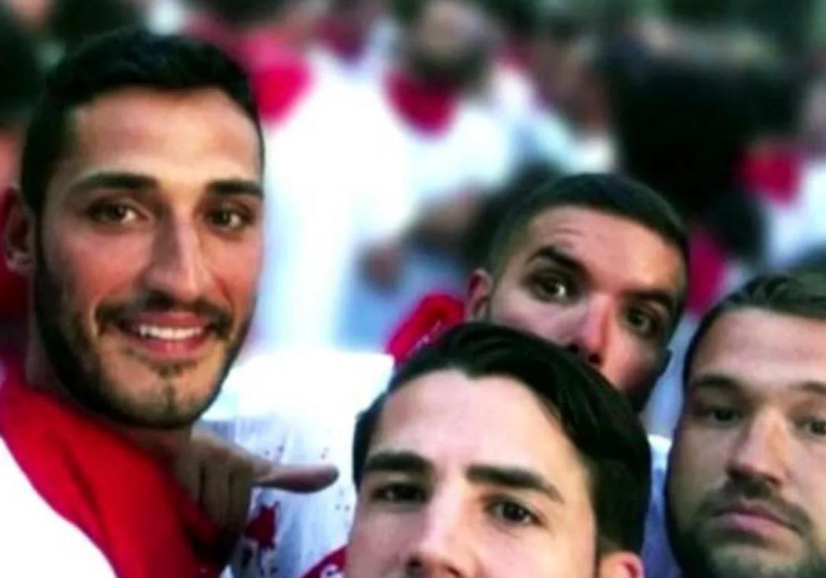 Algunos de los miembros de 'La Manada'