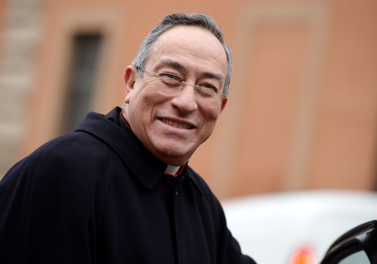 El cardenal Óscar Andrés Rodríguez Maradiaga