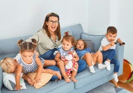 Más de la mitad de madres de familias numerosas se han sentido discriminadas por tener más hijos