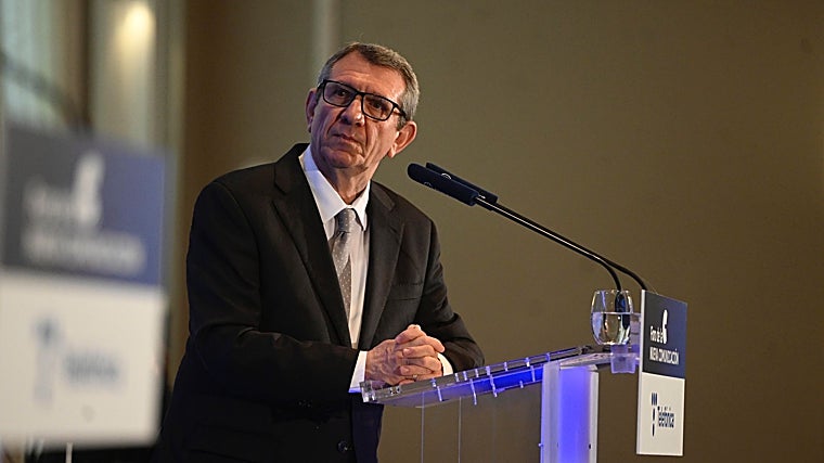 José Luis Restán, en un momento del foro