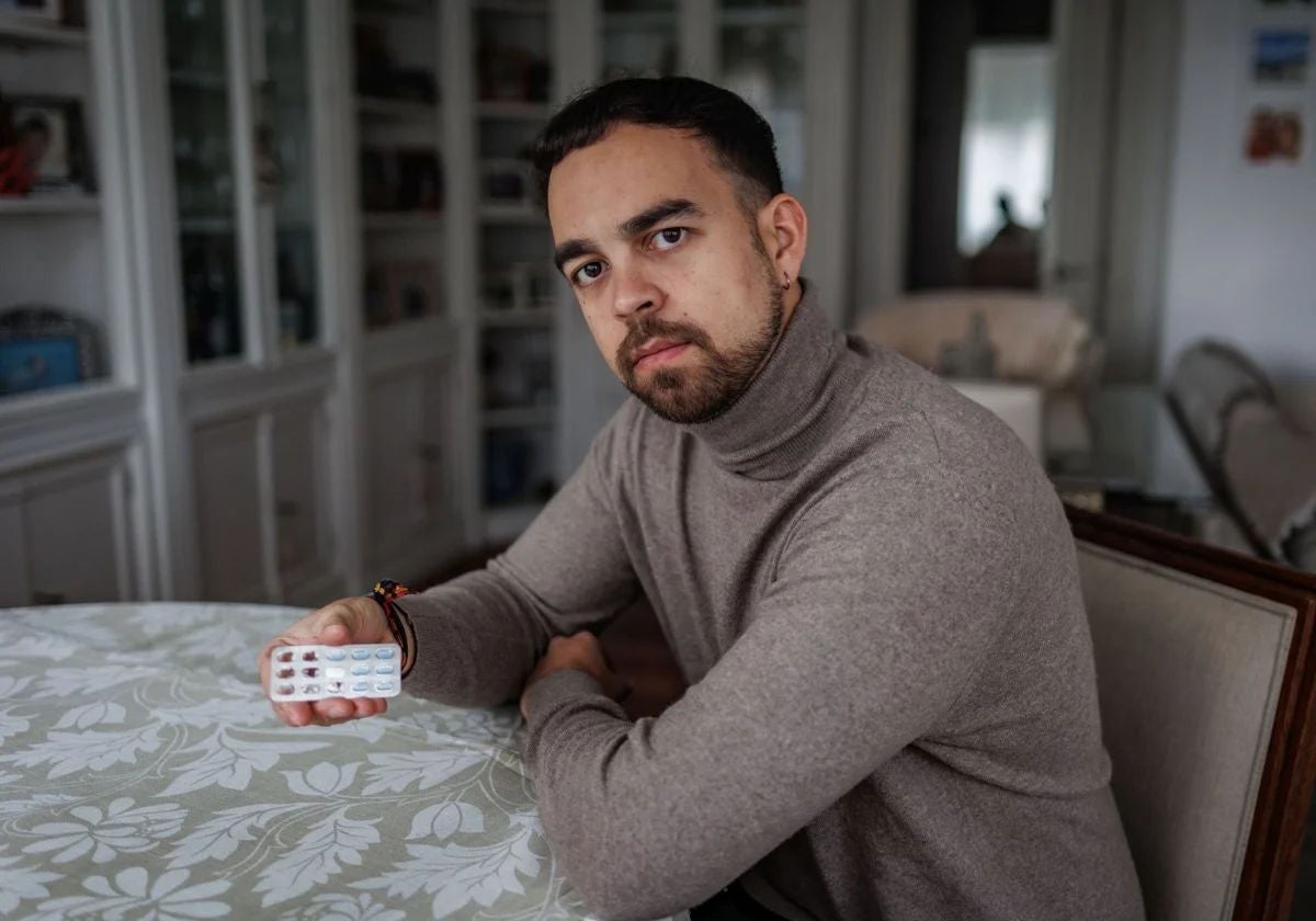 En la imagen, Carlos Rerucha, presidente de la Plataforam de Afectados por Finasteride (PAF)