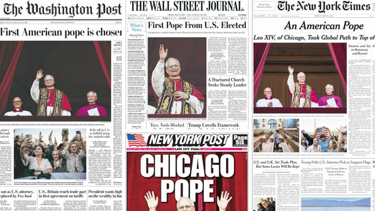 Revista de prensa: las portadas del mundo saludan a León XIV