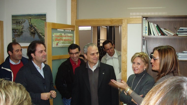 Visita de Prevost al colegio San Agustín en 2010