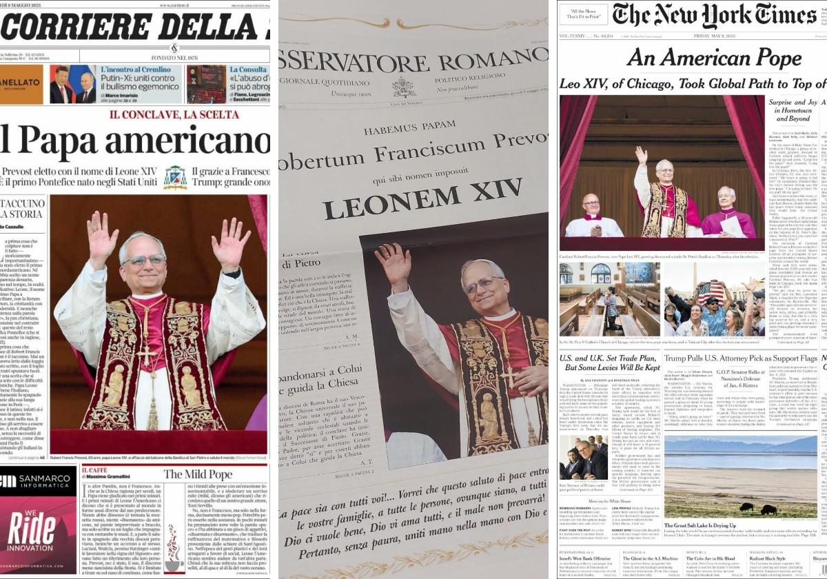 Revista de prensa: las portadas del mundo saludan a León XIV