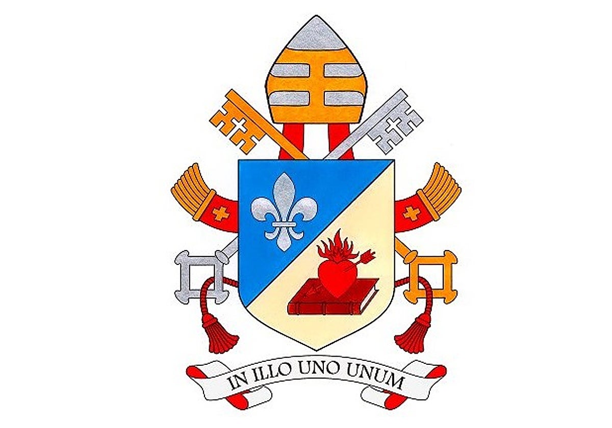 El escudo de León XIV