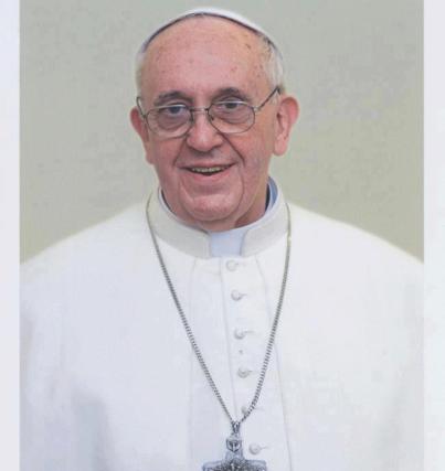 First released portrait of Pope Francis, dated March 13, 2013