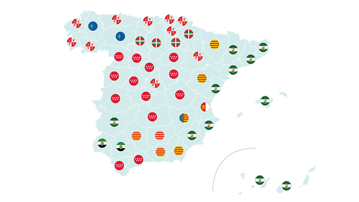 ¿A dónde se van a vivir los españoles cuando se marchan de su comunidad autónoma?
