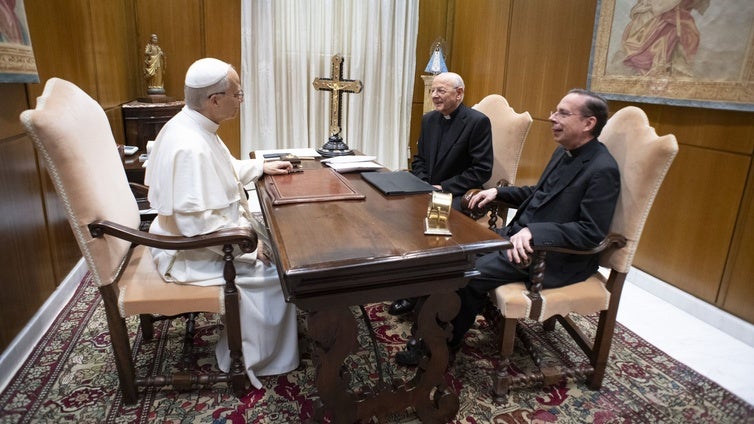 León XIV se reúne con la cúpula del Opus Dei para avanzar en la reforma que reclamó Francisco