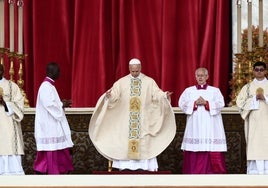 La misa de inicio del Pontificado de León XIV, en imágenes