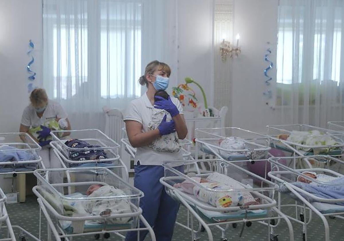 Imagen de archivo de una clínica dedicada a la gestación subrogada en Ucrania