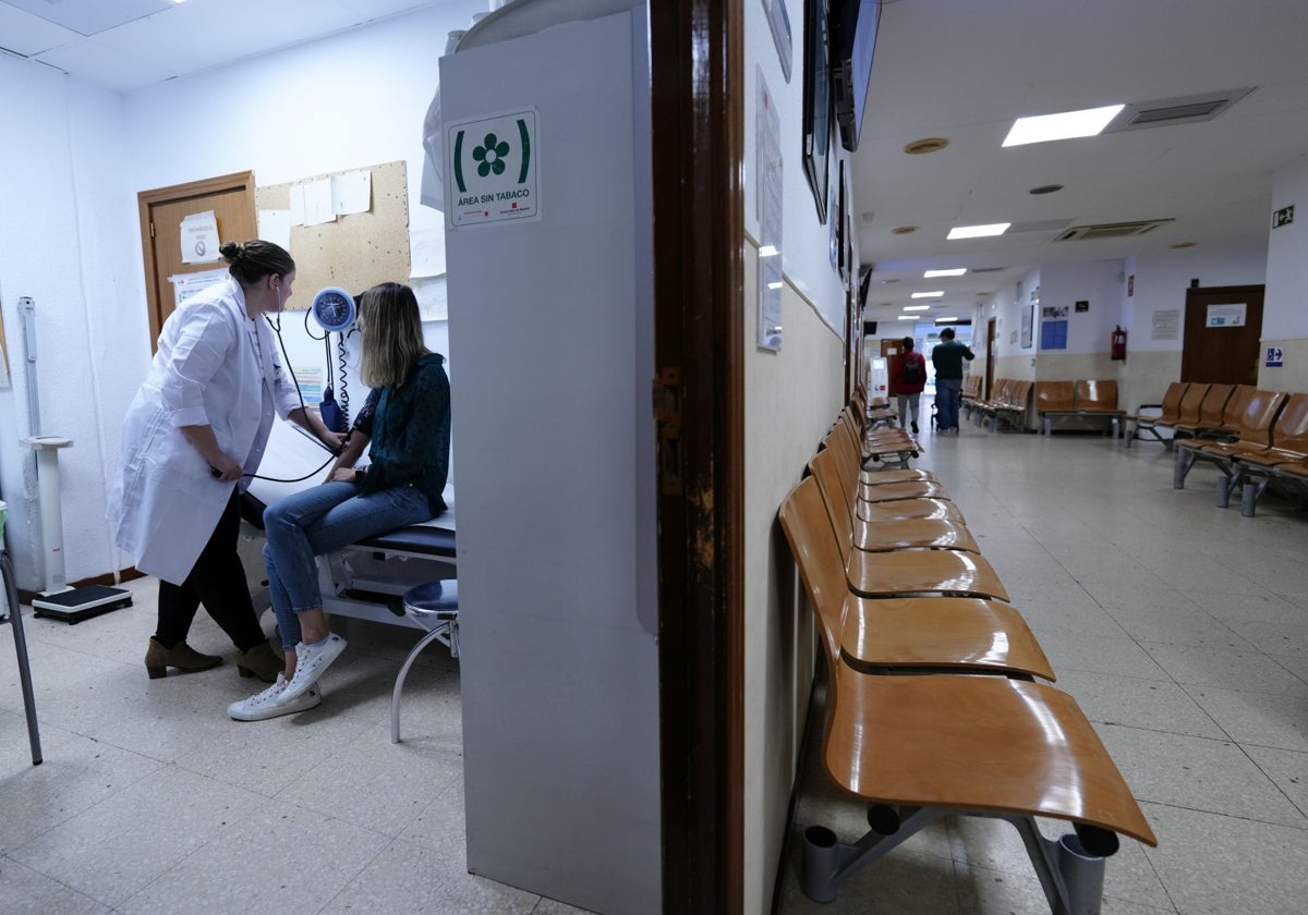 Consulta en un centro de salud de Madrid