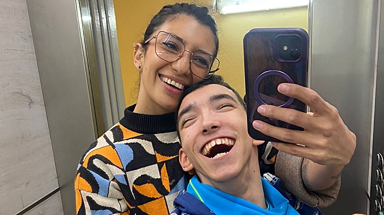 Uno de los usuarios en un centro