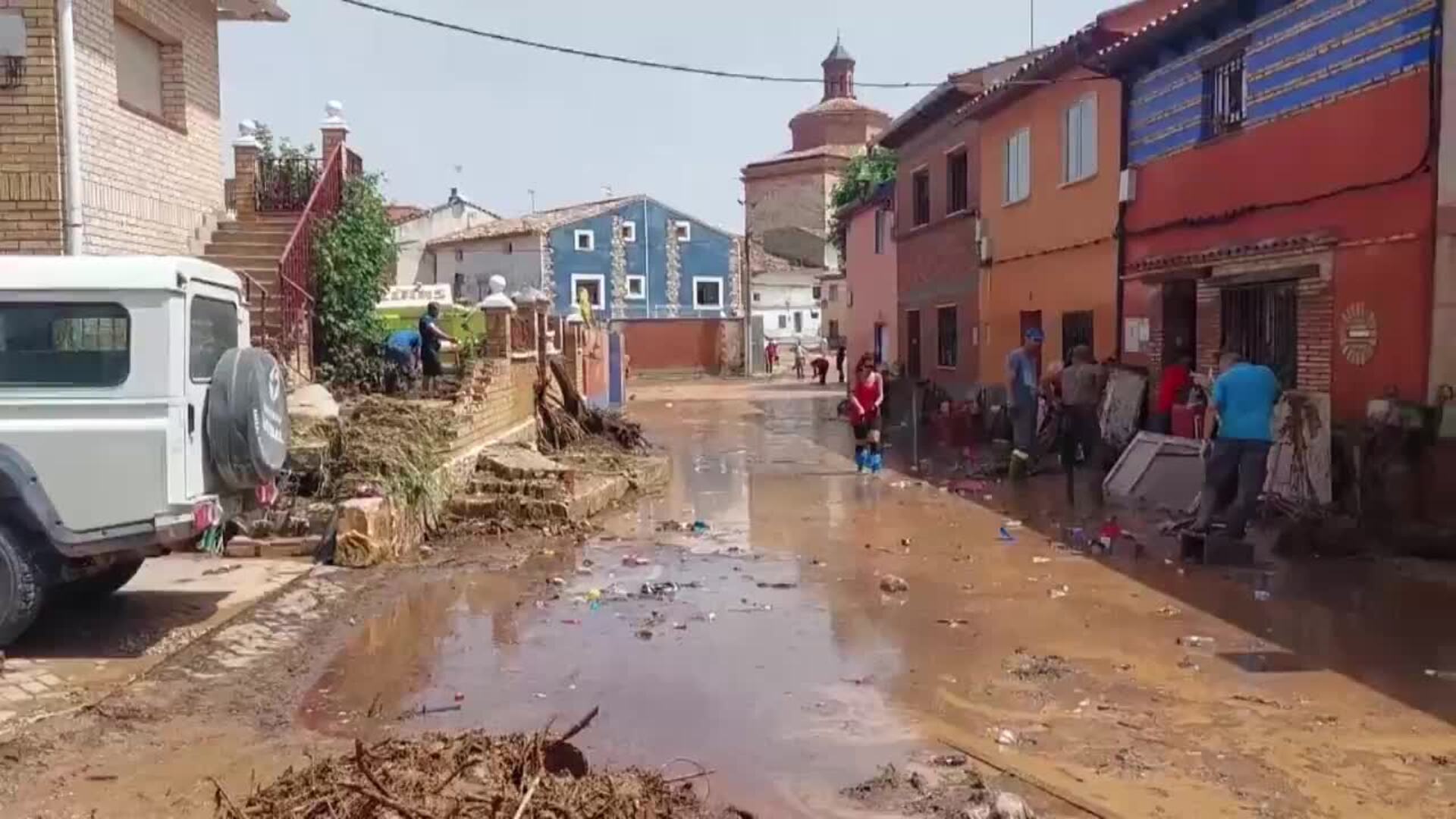Aragón solicitará la declaración de zona especialmente afectada por las tormentas