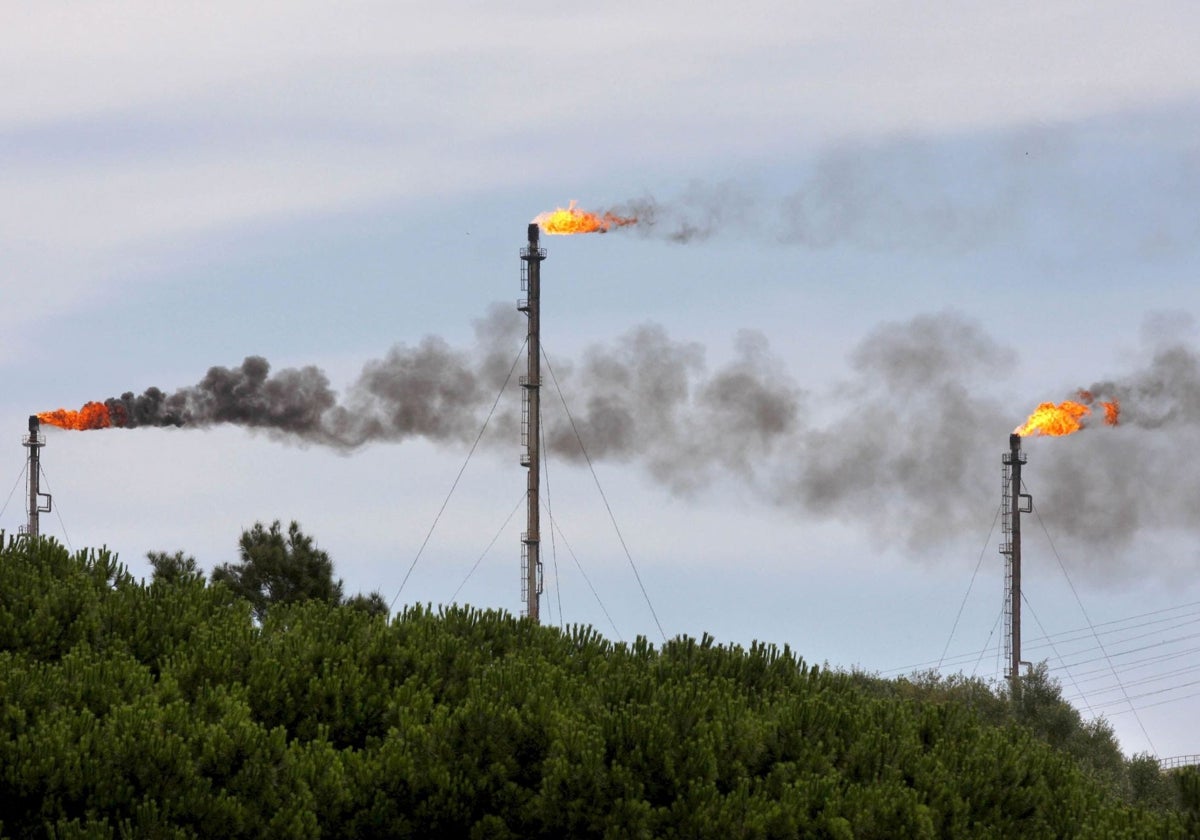 Refinería en San Roque