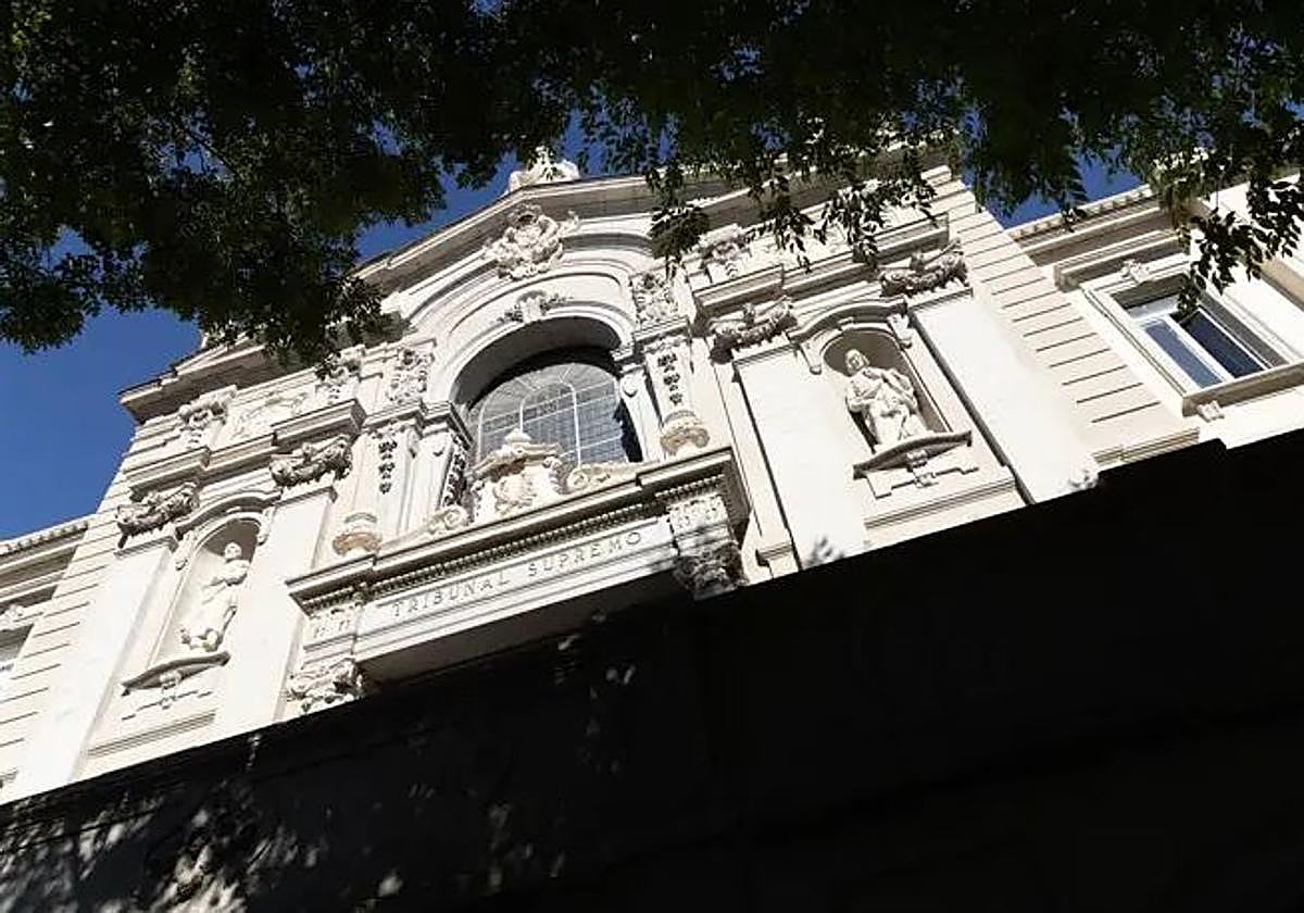 Fachada del Tribunal Supremo