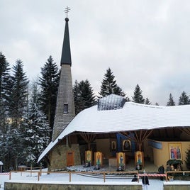 El lugar de las apariciones en Litmanovà, Eslovaquia