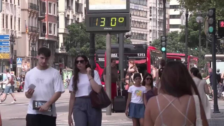 Más calor y riesgo de fuertes tormentas en el interior de Castellón y Valencia