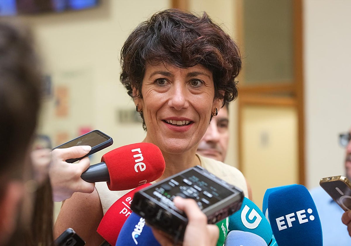 La ministra de Seguridad Social, Inclusión y Migraciones, Elma Saiz