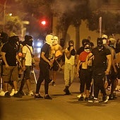 Revuelta juvenil en una noche sin ultras en Torre Pacheco: «Que les pregunten por qué van con la cara tapada»