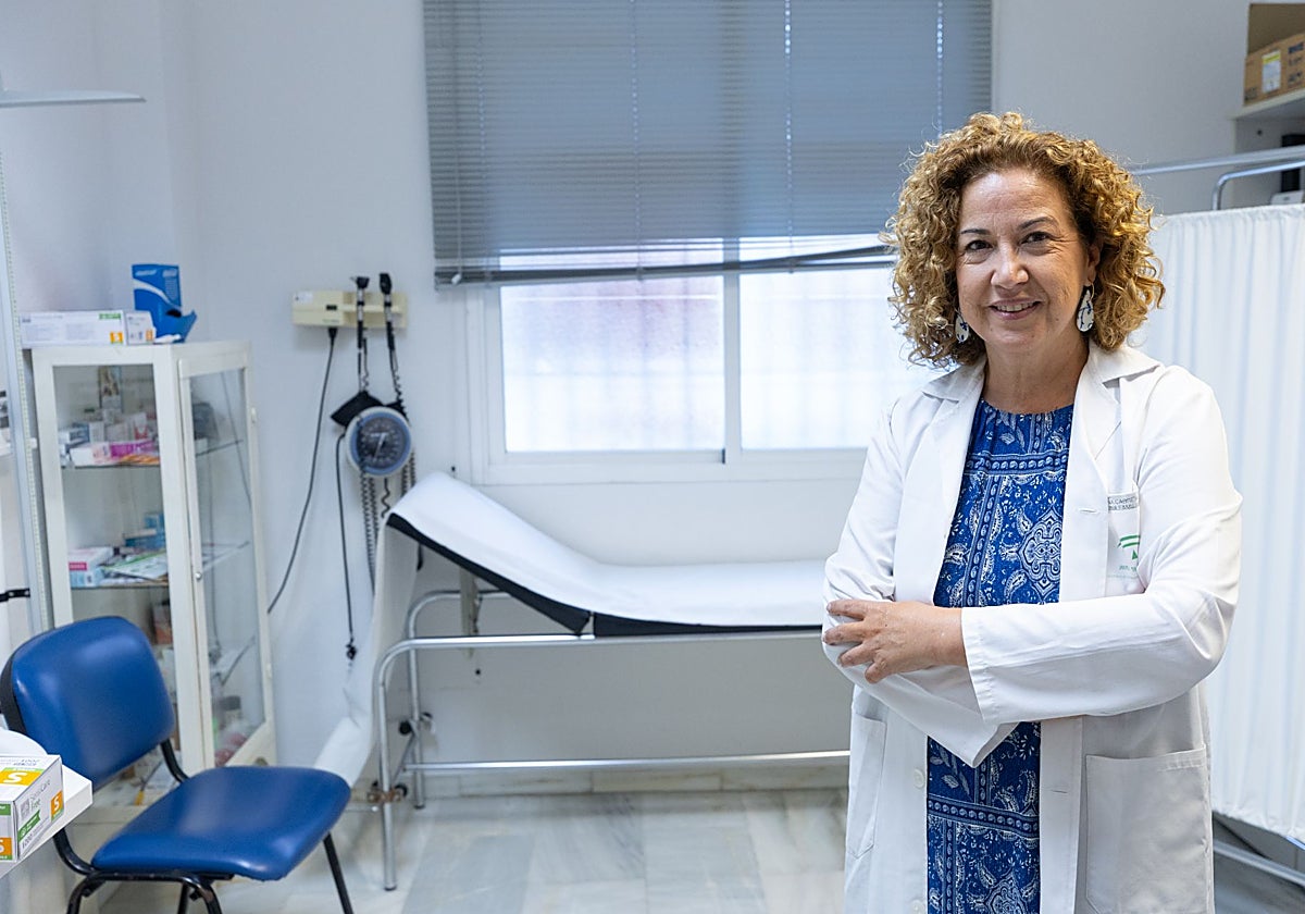 Ana Cabrerizo, médico de familia en el centro de salud Alhama de Granada